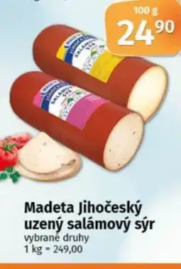 COOP TIP MADETA Jihočeský uzený salámový sýr nabídka