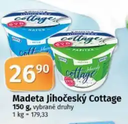 COOP TIP MADETA Jihočeský Cottage nabídka