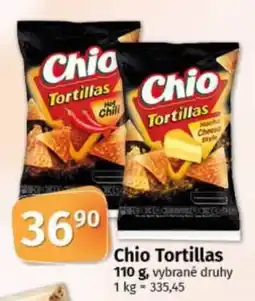 COOP TIP Chio Tortillas nabídka