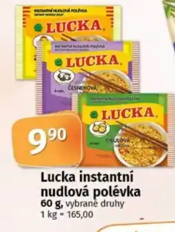 COOP TIP Lucka instantní nudlová polévka nabídka