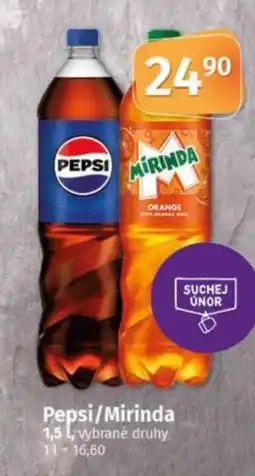 COOP TIP Pepsi/Mirinda nabídka