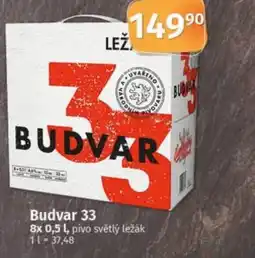 COOP TIP Budvar 33 nabídka