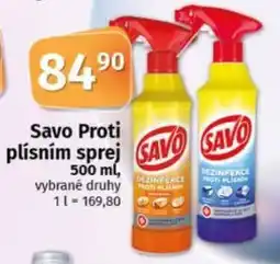 COOP TIP Savo Proti plísním sprej nabídka