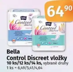 COOP TIP Bella Control Discreet vložky nabídka