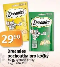 COOP TIP Dreamies pochoutka pro kočky nabídka