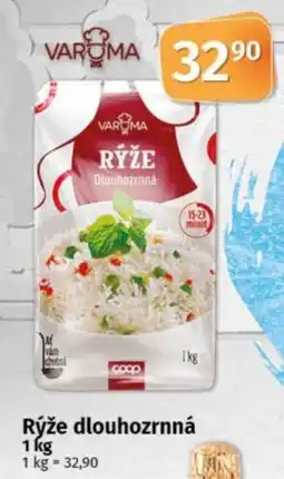 COOP TIP Rýže dlouhozrnná nabídka