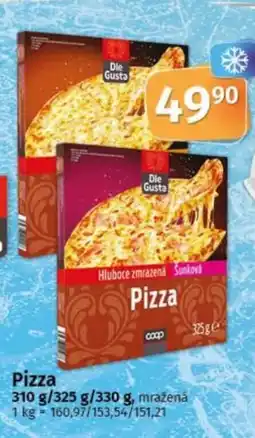 COOP TIP Dle Gusta Pizza nabídka