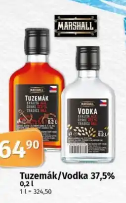 COOP TIP MARSHALL Tuzemák/Vodka 37,5% nabídka