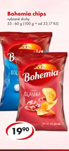 CBA Bohemia chips nabídka