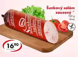 CBA Šunkový salám zauzený nabídka