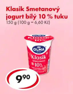 CBA OLMA Klasik Smetanový jogurt bílý 10% tuku nabídka