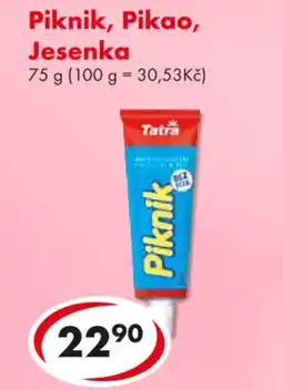 CBA Piknik, Pikao, Jesenka nabídka