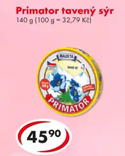 CBA MADETA Primator tavený sýr nabídka