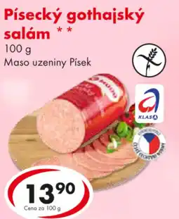 CBA Písecký gothajský salám nabídka