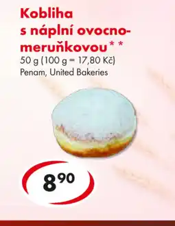 CBA Kobliha s náplní ovocno- meruňkovou nabídka