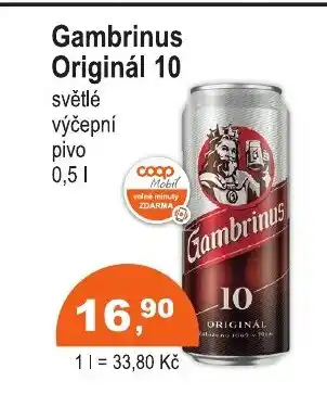 Gambrinus Originál 10