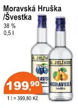 COOP DISKONT R. JELÍNEK Moravská Hruška /Švestka nabídka