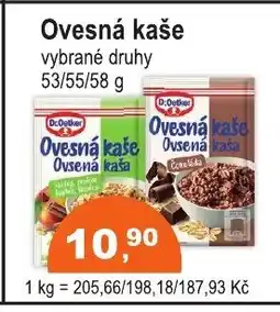 COOP DISKONT Dr. Oetker Ovesná kaše nabídka
