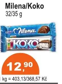 COOP DISKONT Milena/Koko nabídka