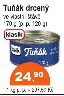 COOP DISKONT Tuňák drcený nabídka