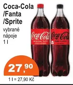 COOP DISKONT Coca-Cola /Fanta /Sprite nabídka
