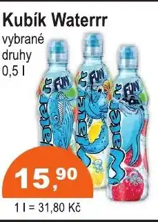 COOP DISKONT Kubík Waterrr nabídka