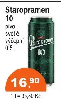 COOP DISKONT Staropramen 10 nabídka