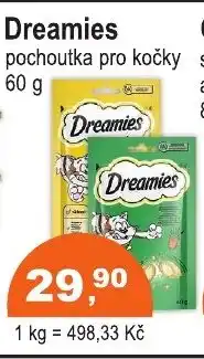 COOP DISKONT Dreamies pochoutka pro kočky nabídka