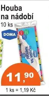 COOP DISKONT DOMA Houba na nádobí nabídka