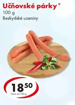 CBA Učňovské párky nabídka