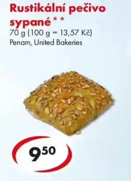 CBA Rustikální pečivo sypané nabídka