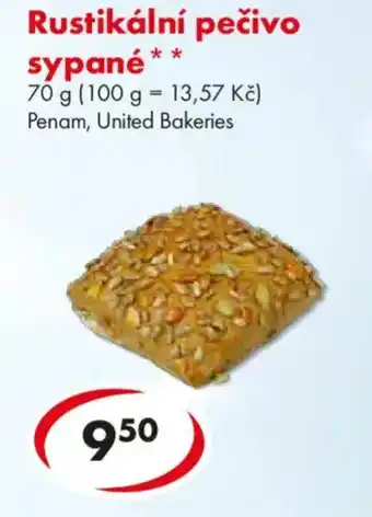 CBA Rustikální pečivo sypané nabídka
