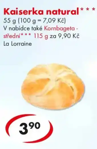 CBA Kaiserka natural nabídka