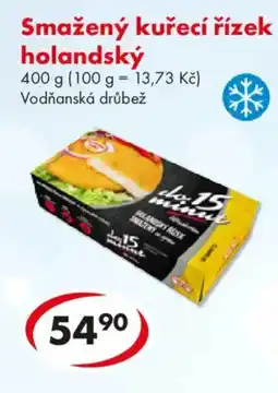 CBA Smažený kuřecí řízek holandský nabídka