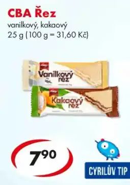 CBA CBA Řez nabídka