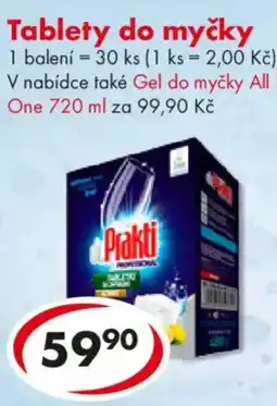 CBA Tablety do myčky nabídka