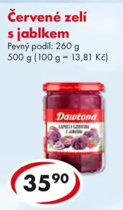 CBA Dawtona Červené zelí s jablkem nabídka