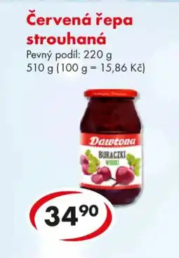 CBA Dawtona Červená řepa strouhaná nabídka