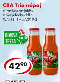 CBA CBA Trio nápoj nabídka