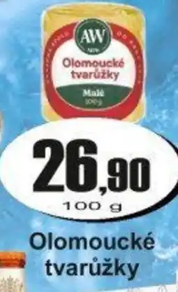 Adam AW Olomoucké tvarůžky nabídka