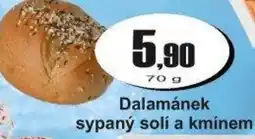 Adam Dalamánek sypaný solí a kmínem nabídka