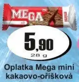 Adam Oplatka Mega mini kakaovo-oříšková nabídka