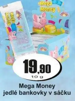 Adam Mega Money jedlé bankovky v sáčku nabídka