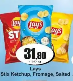 Adam Lays Stix Ketchup, Fromage, Salted nabídka