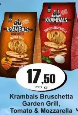 Adam Krambals Bruschetta Garden Grill, Tomato & Mozzarella nabídka