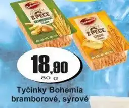 Adam Tyčinky Bohemia bramborové, sýrové nabídka