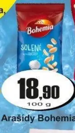 Adam Arašídy Bohemia nabídka