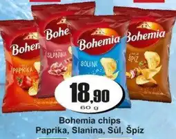 Adam Bohemia chips Paprika, Slanina, Sůl, Špíz nabídka