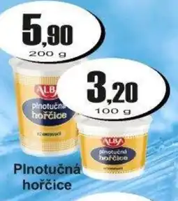 Adam ALBA Plnotučná hořčice nabídka