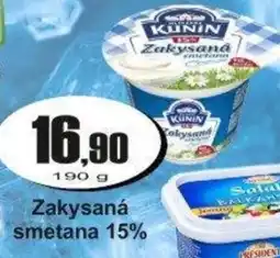 Adam Kunin Zakysaná smetana 15% nabídka